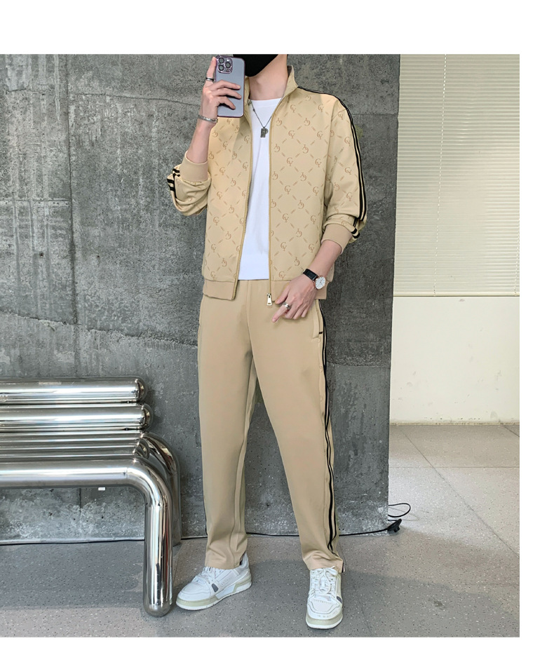 Herren-Kapuzenpullover und Hose für Herbst 2023, neues, modisches, bedrucktes, trendiges Marken-großes, lässiges, zweiteiliges Sport-Set_voghion.com