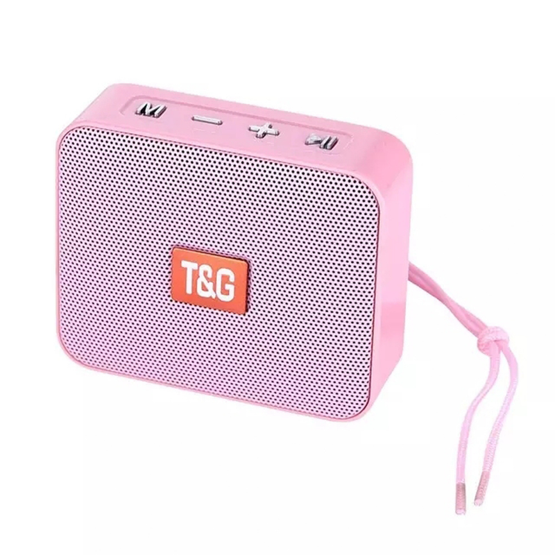 Altavoz inalámbrico portátil Compatible, altavoz inalámbrico pequeño para exteriores, soporte para poste de música, sintonizador de tarjeta USB TF, Radio_voghion.com
