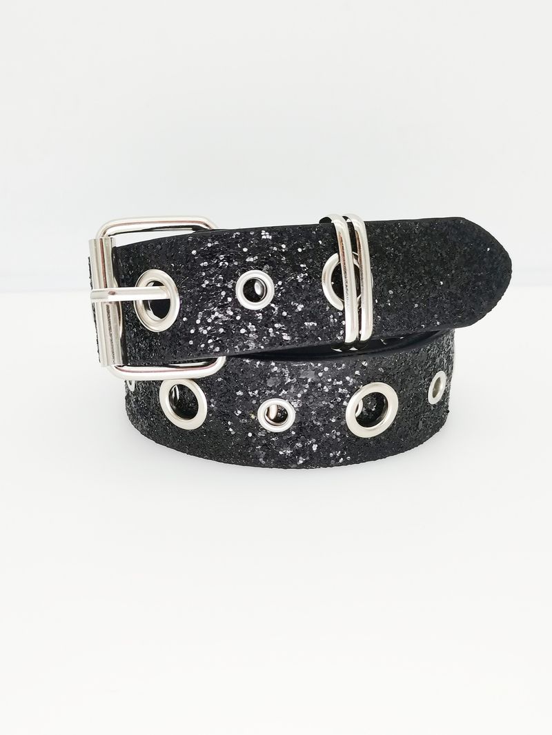Nouvelle ceinture européenne et américaine pour filles sexy, mode féminine, style tendance et brillant, boucle diamant occidentale Y2K, ceinture large, chaîne de taille_voghion.com