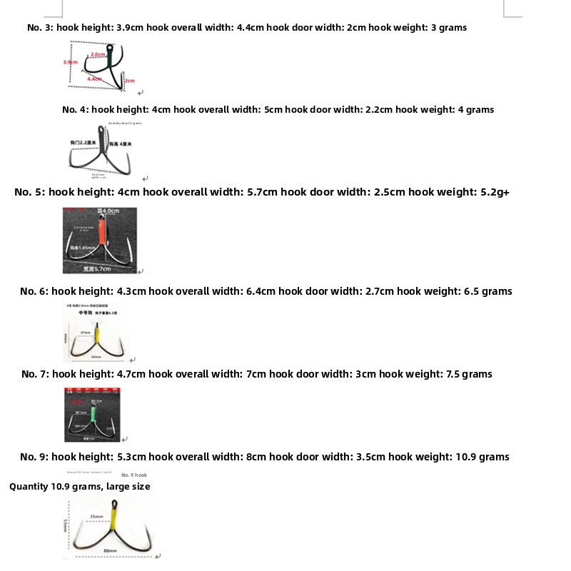 Blade Scale Casting Large Lure Fishing Gear Full Set Spear Hook Slim Long Iron Plate_voghion.com