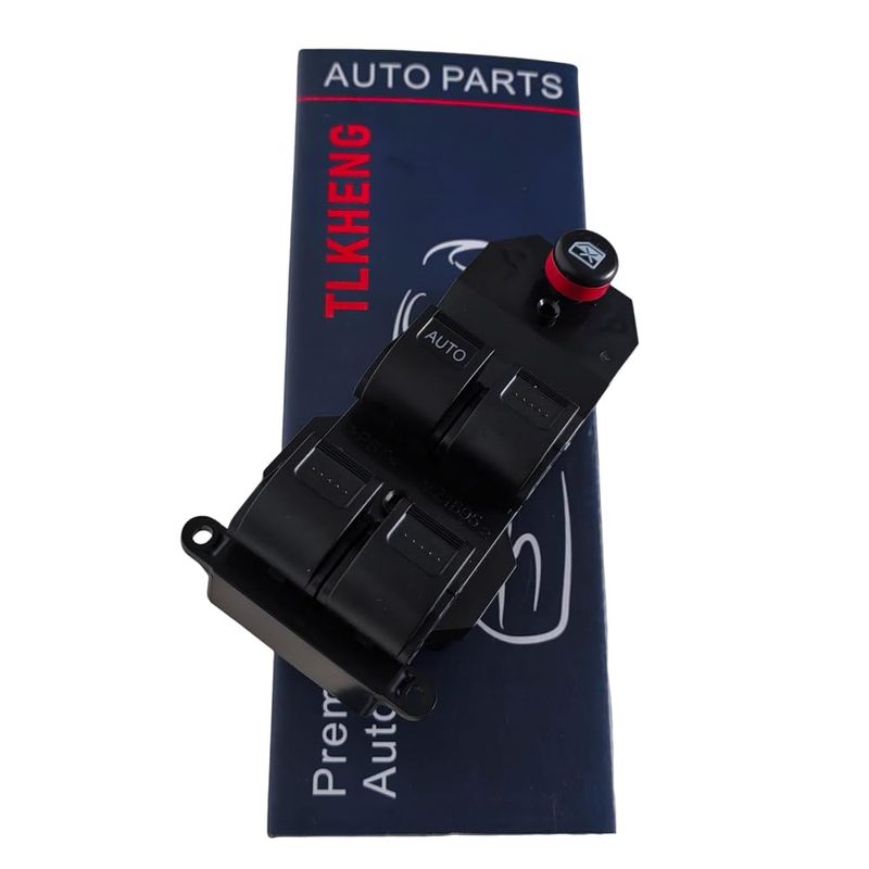 Interruptor de vidro elétrico dianteiro esquerdo do lado do motorista compatível com Civic 2001-2005 CR-V 2002-2006 35750-S5A-A02ZA_voghion.com
