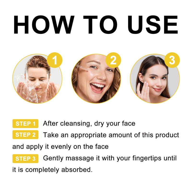 West&Month Vitamin C Face Essence For Reducing Fine Lines, Firming, Smoothing And Moisturizing Anti-Aging Skin Essence_voghion.com