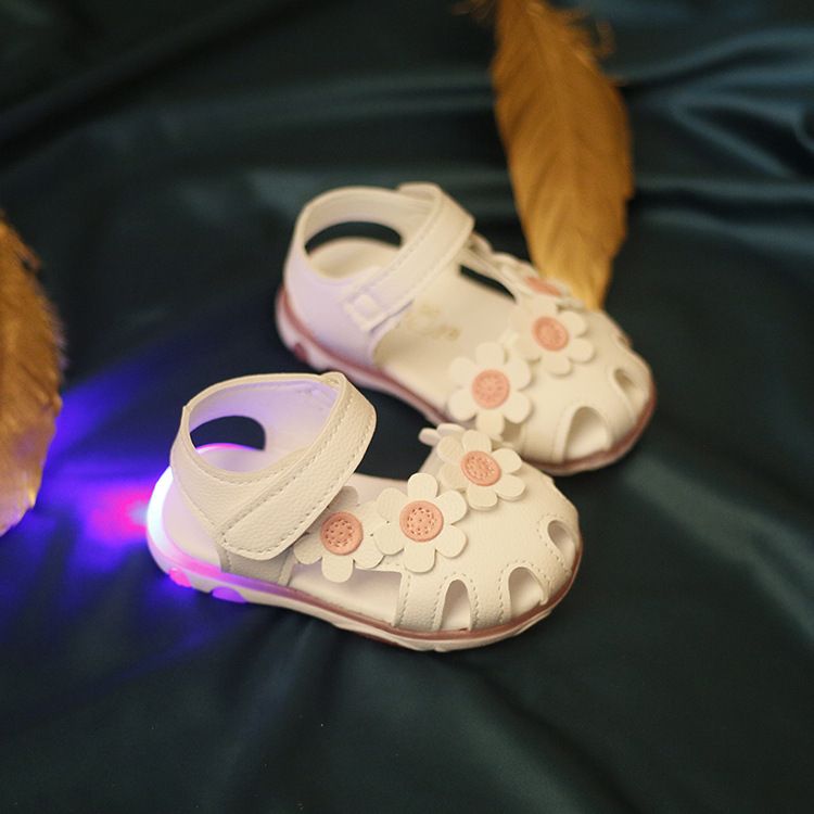 Kinder Schuhe Sommer neue stil baby mädchen kleinkind schuhe baby schuhe weichen boden nicht-rutsch verschleiß-beständig 0-1-3 jahre altes mädchen schuhe sandalen_voghion.com