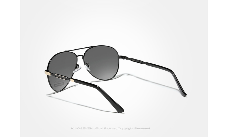 KINGSEVEN NEUE Mode männer Aluminium Sonnenbrille Polarisierte Angeln Fahren sonnenbrille Marke Männer UV400 Photochromism Objektiv_voghion.com