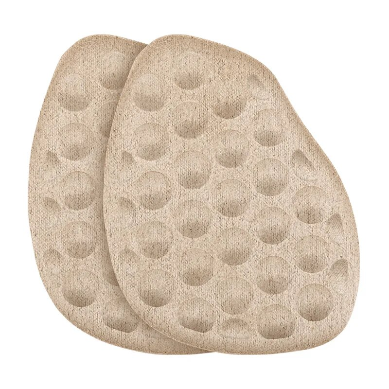 Einlegesohlen, Damen-Einlegesohle für High-Heel-Schuhe, weibliche Hälfte, reduziert Reibungsschmerzen, Silikon-Vorfußpolster, rutschfeste Fußpflege-Pads_voghion.com