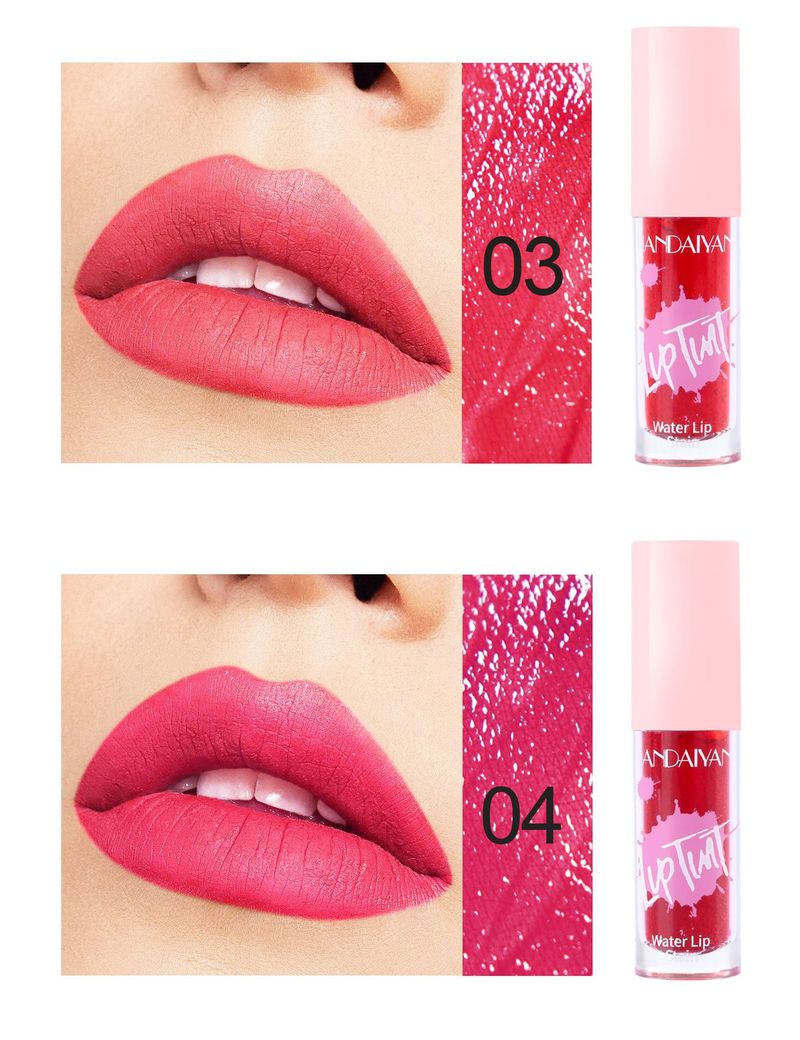 Handaiyan Han Daiyan hydratant mat vernis à lèvres durable ne se décolore pas colorant pour les lèvres brillant à lèvres transfrontalier rouge à lèvres eau_voghion.com
