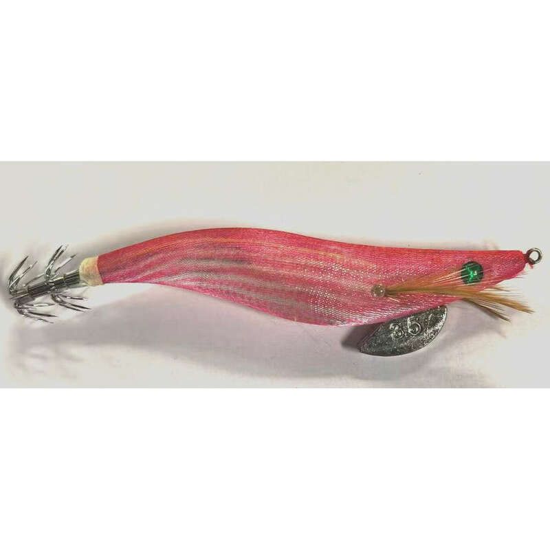 Amo da pesca a forma di calamaro, polpo, giapponese YAMA, stesso stile, corpo trasparente, suono luminoso, perla di legno, gambero_voghion.com