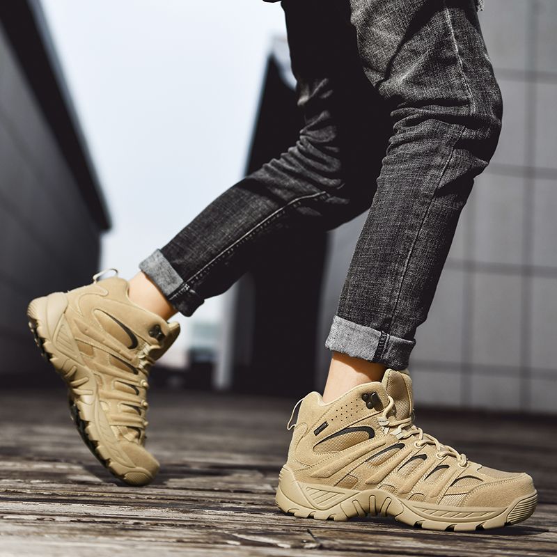 Outdoor-Schuhe Herren Wanderschuhe Große Größe Wandern Freizeitschuhe Laufschuhe_voghion.com