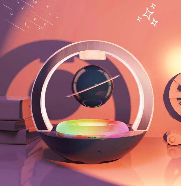 Magnetschwebebahn Bluetooth-Lautsprecher Subwoofer Schwarz Technologie Geburtstagsgeschenk 520 Für Jungen Freunde Ehemann Kreativ_voghion.com