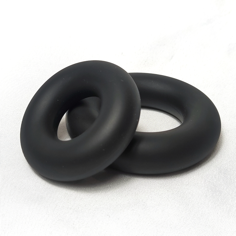 Morbido silicone maschile ritardo eiaculazione anello blocco anelli elastici fasce per esercizi giocattoli sessuali per uomini sesso adulto S s_voghion.com