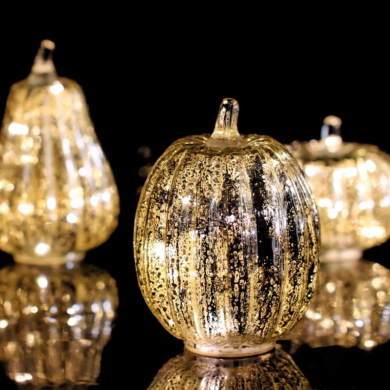 Halloween Pumpkin Lanterns Decorations LED Pumpkin Lanterns_voghion.com
