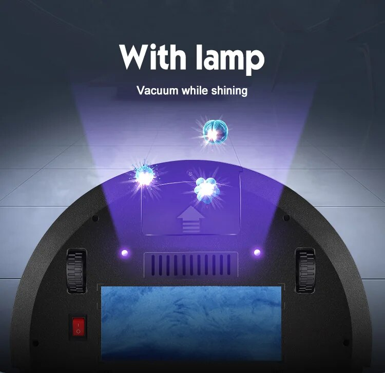 Husholdningsoppladbar Smart Auto Gulv Mopp Maskin Med Vanntank Trådløs RC Robot Støvsuger_voghion.com