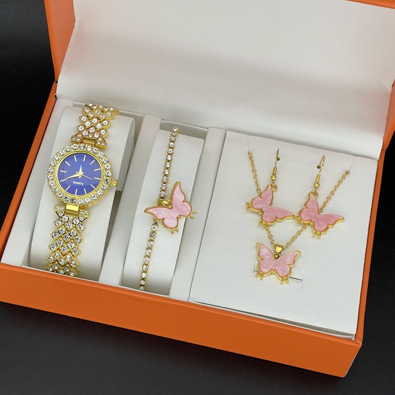 YJzb Temperament Smycken Modeaccessoarer Kvarts Klockor presentförpackning_voghion.com