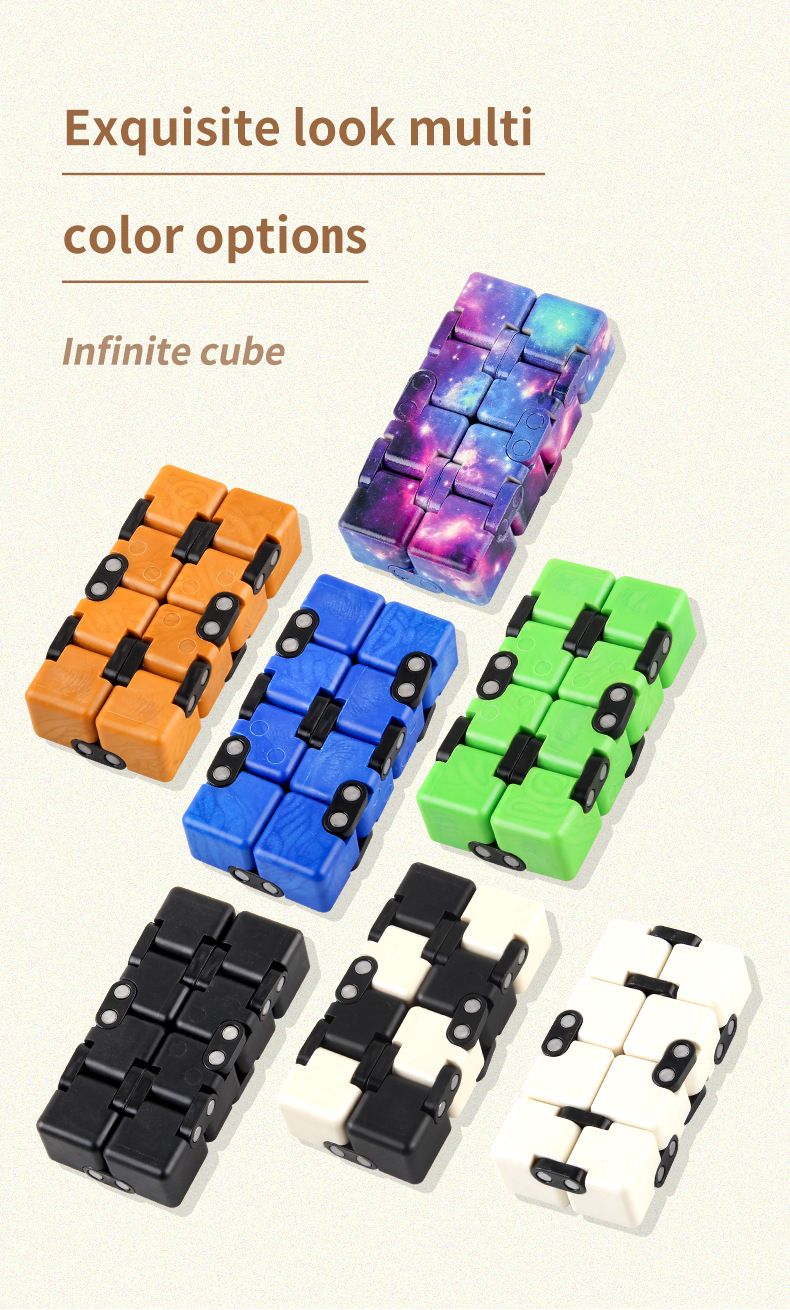 Giocattoli antistress Cubo di decompressione di Halloween all'ingrosso Cubo infinito per bambini Regalo di Natale Giocattolo di decompressione_voghion.com