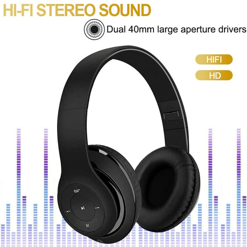 Kabellose Bluetooth-Kopfhörer mit Geräuschunterdrückung, Over-Ear-Stereo-Kopfhörer, UK_voghion.com