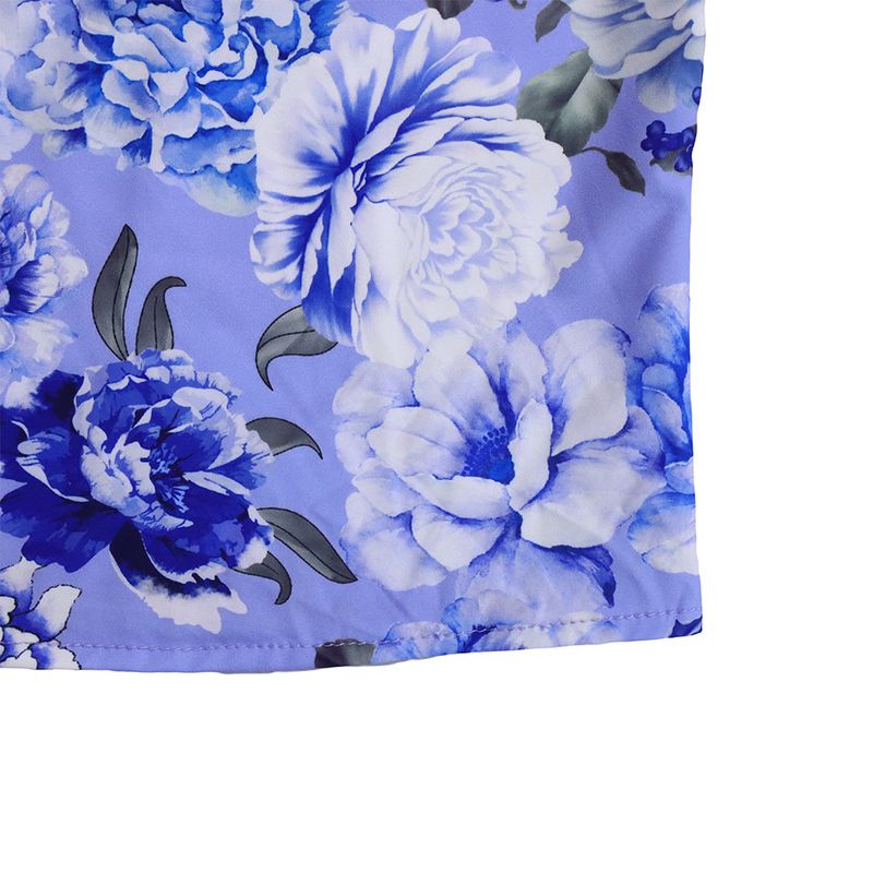 Dameskleding herfst en winter losse grote maten casual bedrukte shirts met lange mouwen wijde pijpen broeken cross border tweedelige set_voghion.com