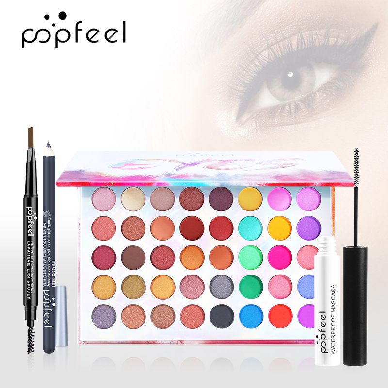 Makeup Sets Wholesale Eye Shadow Lip Gloss Foundation Lipstick Concealer Beginner Studio Makeup Combination Set_voghion.com