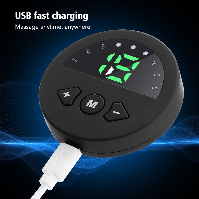 6 Modi EMS Taille Wireless Trainer ABS Muskelstimulator Körper Fiess Elektrischer Gewichtsverlust Abnehmen Massagegürtel_voghion.com