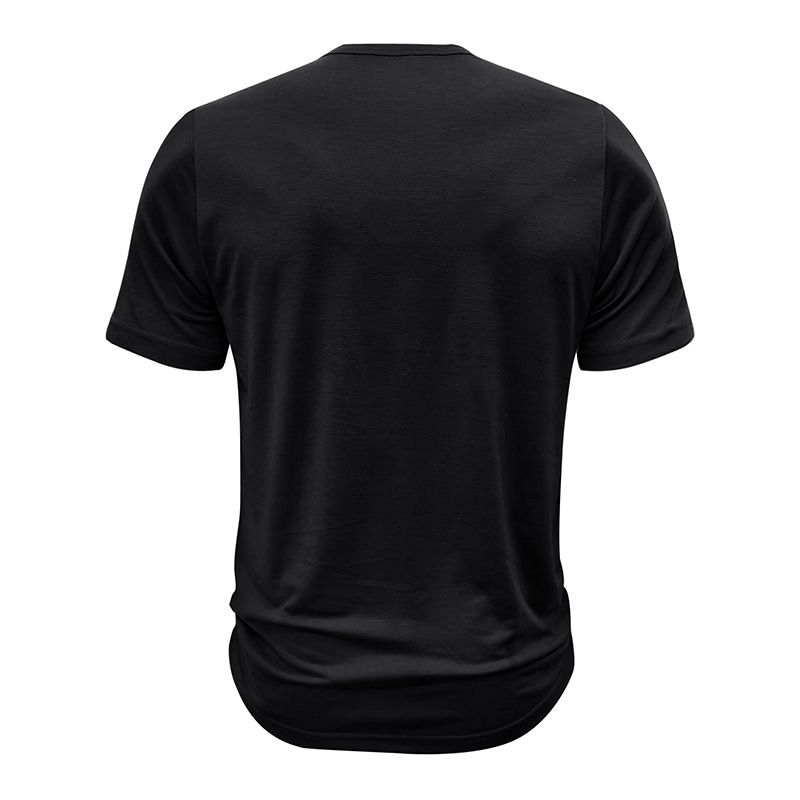 2023 Summer Round Neck Backing Short sleeved Inner Top Men's T-shirt_voghion.com