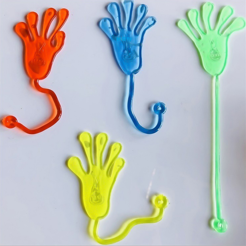 ToysMall Jucărie cu Mâini Lipicioase, Elasticitate Moale, Extensibil, Colorat, Palm Wall Climbing Toy, Stress Relief Novel Stretch Lipicios Toy, Mâini Înșelătoare_voghion.com