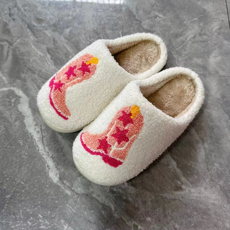 Scarpe da casa antiscivolo unisex regolabili con punta chiusa per camera da letto autunnale, termiche, lavabili in lavatrice_voghion.com