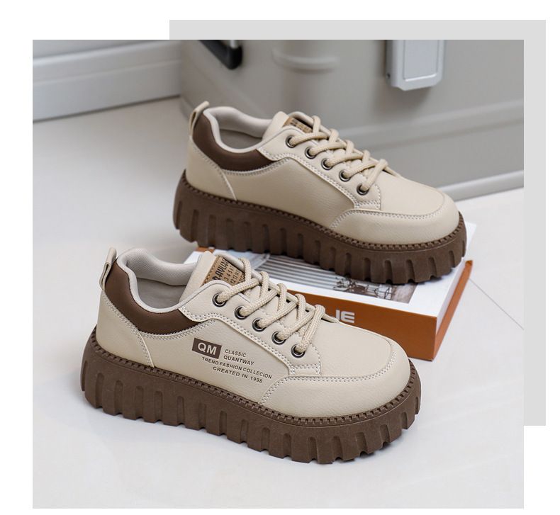 Die neueste Internet-Berühmtheit von 2024 New Student Korean Edition Instagram Trendy Vielseitige Dicke Sohle Board Frühling und Herbst Casual_voghion.com