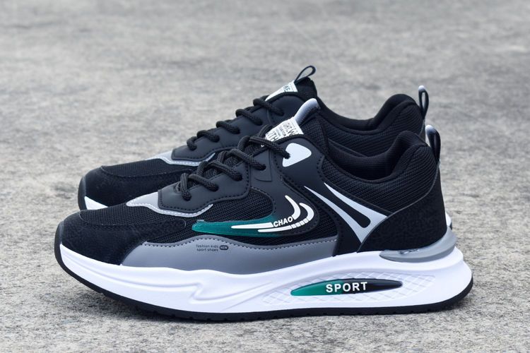 Chaussures de course décontractées et respirantes en maille pour hommes, nouvelle collection printemps-été 2024_voghion.com