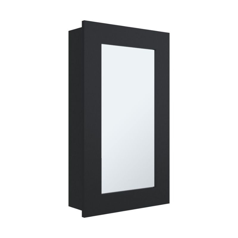 Medicina 25.7 Specchio Porta Mensole H 1 Mobile Nero 3 1_voghion.com