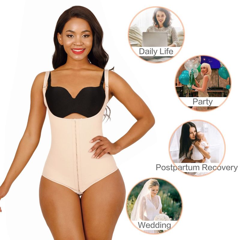 Supply Three-breasted Mesh Shaped Clothes One-piece shapewear butt lifter Cross-border Hot Sale_voghion.com