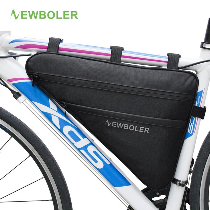 NEWBOLER Large Bicycle Triangle Bag Bike Frame Front Tube Bag Waterproof Cycling Bag Pannier Ebike Tool Bag Accessories_voghion.com