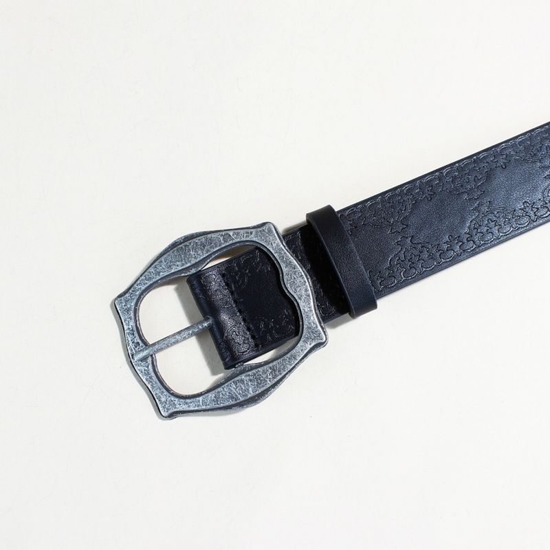 New Ethnic Style Retro Old Belt Women's Belt Matching Jeans Belt High End Brown_voghion.com