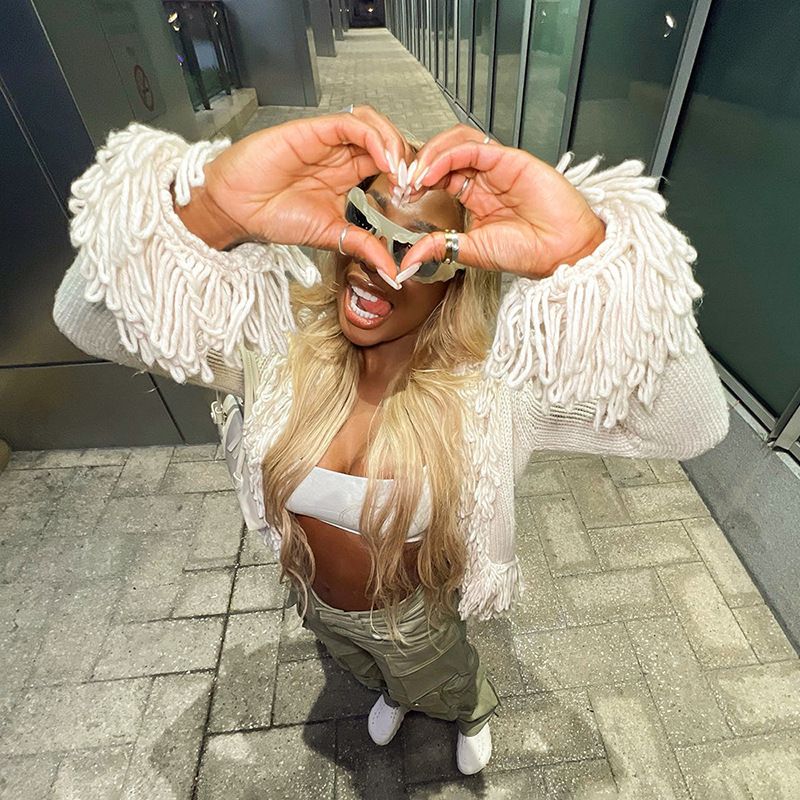 Q23TP379 Pullover Mantel Für Frauen Herbst Winter Lose Faul Stil Strickjacke Top_voghion.com