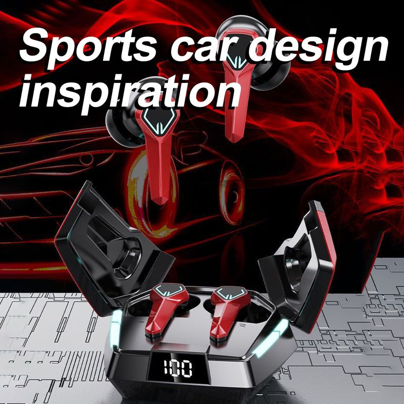 JX10 Bluetooth-oortelefoon In-ear Stereofonisch Handsfree Comfortabel Ruisonderdrukking Koel Ademhaling Licht E-sport Game_voghion.com