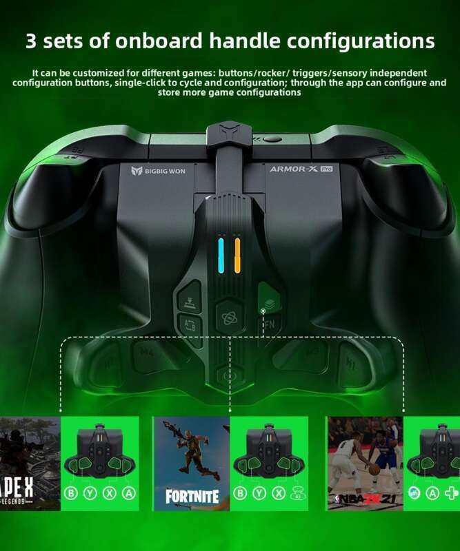 Controller Xbox Series Mojiang XRMOR-X Armor XPRO Standard Edition con chiave posteriore per Xbox/Switch/PC_voghion.com