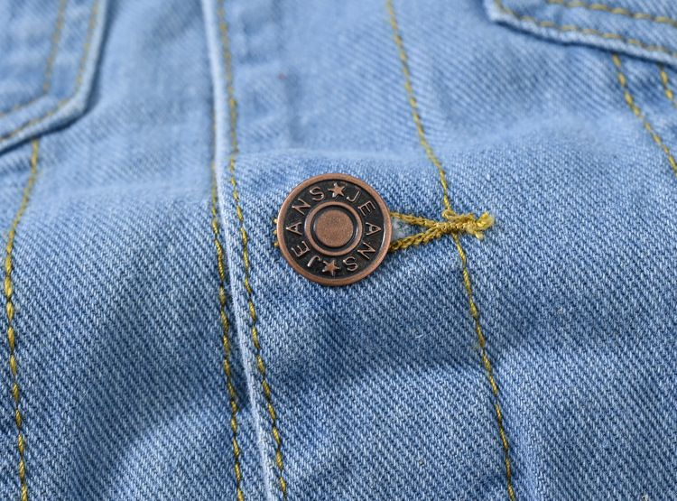 Giacca da donna in denim foderata in pile, calda e calda, con collo in pelliccia sintetica di coniglio, casual, blu, oversize, con spalle scese_voghion.com