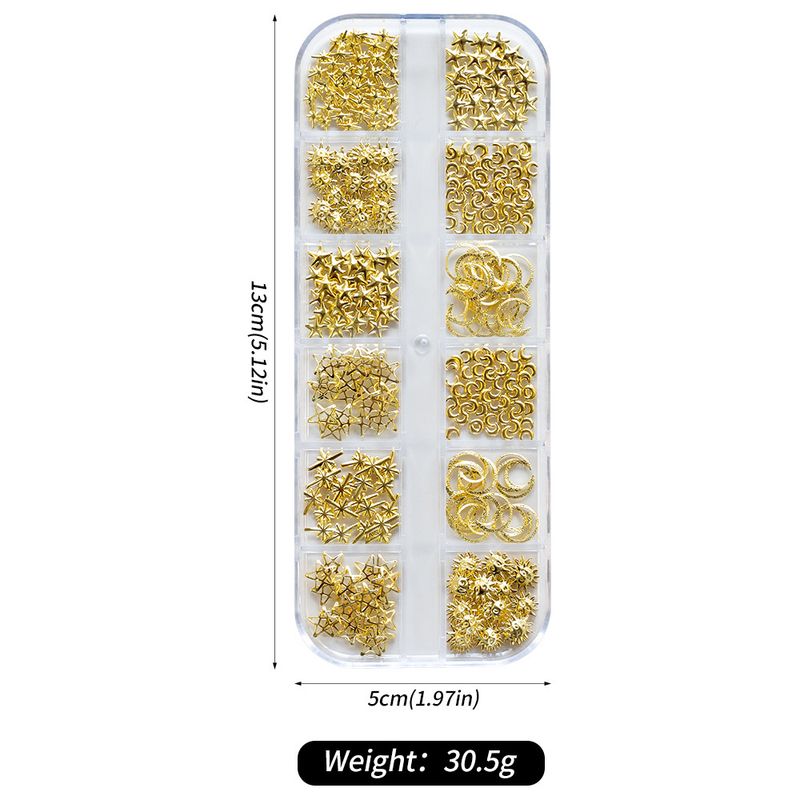 Schönheit Gesundheit Heißer Verkauf 12 Grid Mixed Gold Und Silber Halbkreisförmige Perle Nagel Schmuck Sterne Mond Metall Nagel Dekoration Zubehör_voghion.com