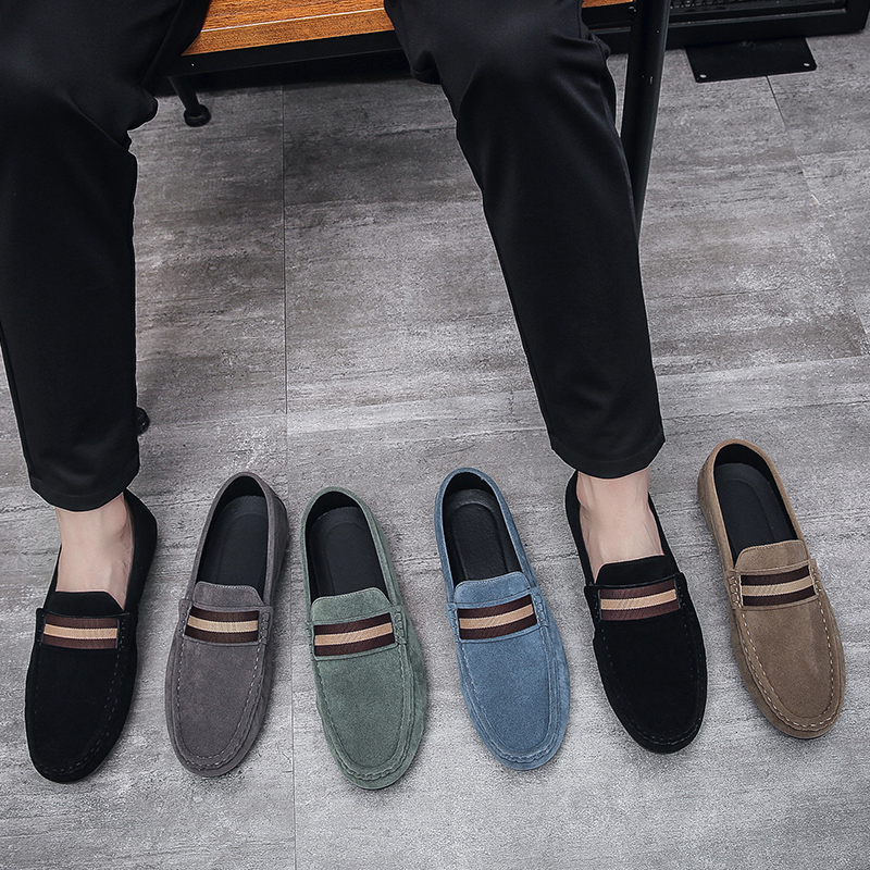 Männer Casual Schong Moud Männer Schong Männer Loafers Mokassins Slip On Männer Flats Männlech Führerschong_voghion.com