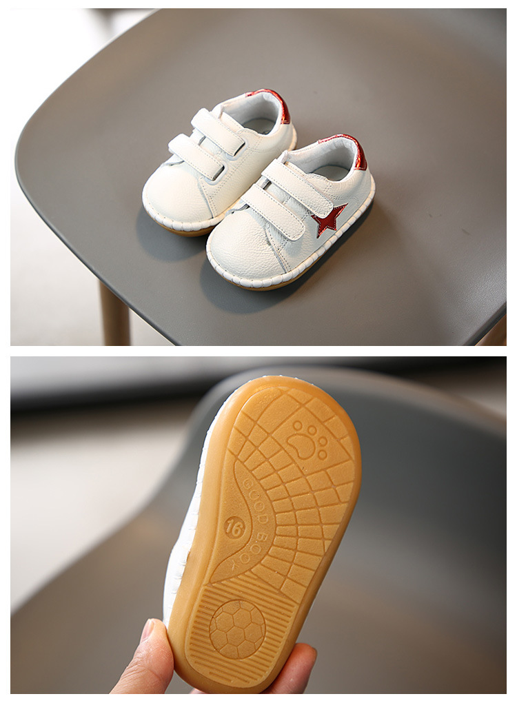 Scarpe da bambino Primavera e autunno Fondo morbido Bambino Bambino Anni Bambini S Skate Uomo Donna Bianco_voghion.com