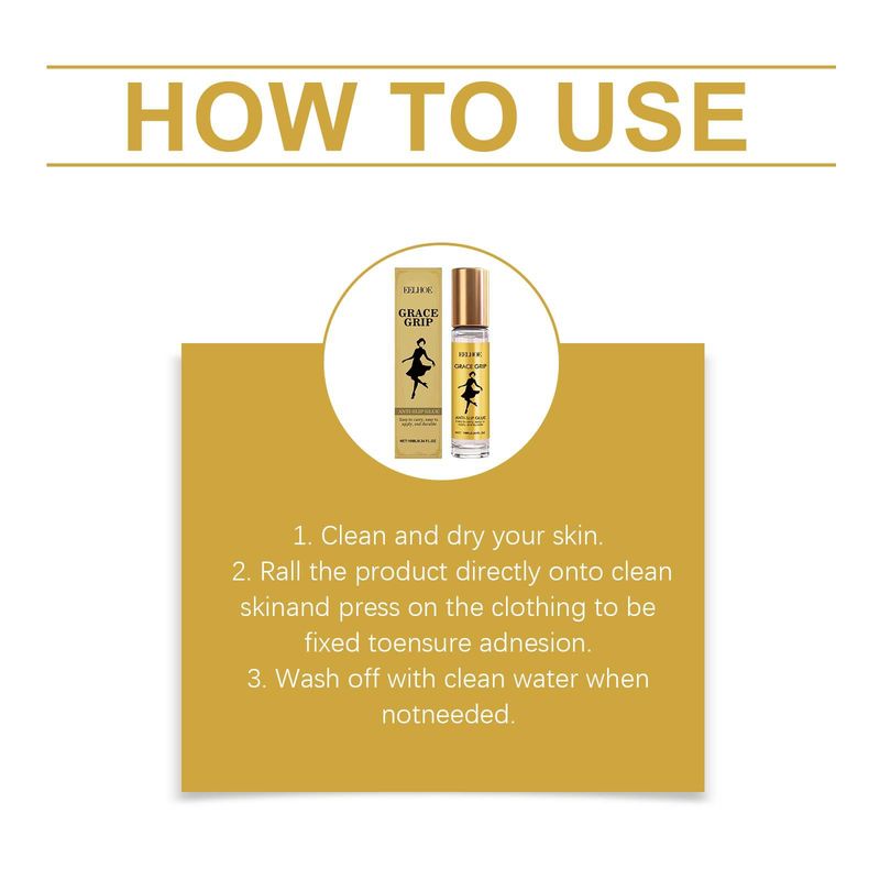 Roll-On Lijm Lichtgewicht Aanbrengkleding Antislip Kledinglijm Antislip_voghion.com