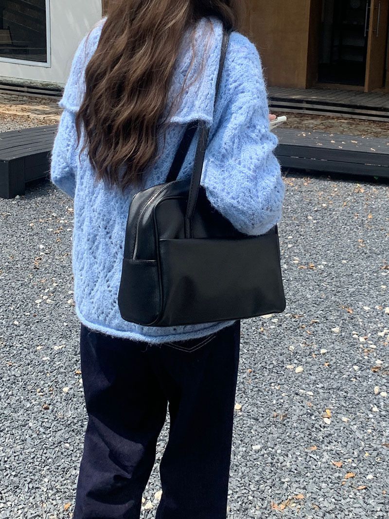 Borsa a tracolla in stile coreano per donna, autunno 2025, nuova borsa da ascella, borsa tote versatile e di grande capacità_voghion.com