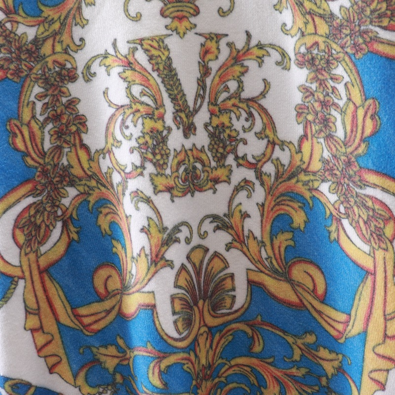 Maglione a maniche lunghe con scollo rotondo e stampa astratta retrò da donna, maglione aderente con fondo Joker_voghion.com