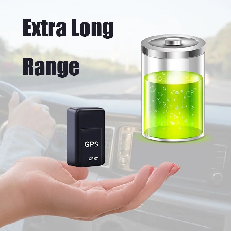 GF07 Magnetic Mini GPS Tracker Real-Time Vehicle Locator Car Pet Tracking Device Compact Portable GPS Locator Position APP_voghion.com