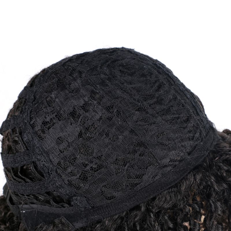 Perücke Kurze Dreadlock Lockige Synthetische Perücke Dreadlock Kopfbedeckung Spot Großhandel_voghion.com