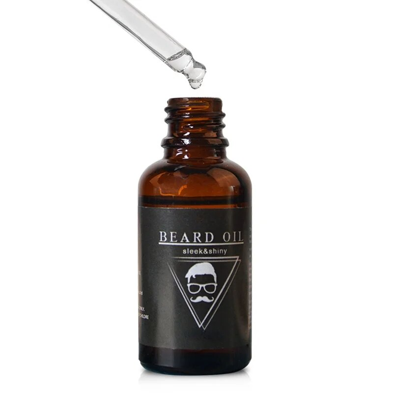 Männer Natürliche Bart Wachstum Öl Feuchtigkeitsspendende Glättung Haar Wachstum Werkzeuge Schneidigen Herren Bart Öl Conditioner Bart Pflege_voghion.com