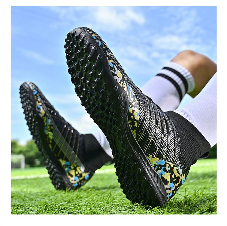 23 grenzüberschreitende Fußballschuhe Fußballschuhe Herren atmungsaktive lange und kurze Spike-Fußballschuhe Jugend-Trainingsschuhe_voghion.com