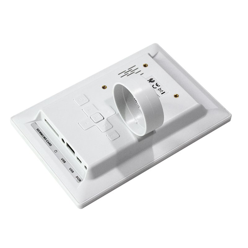 7 Inch LED Screen Digital Photo Frame Electronic Album Music/Video/Photo Supports Multiple Languages Clock/calendar_voghion.com
