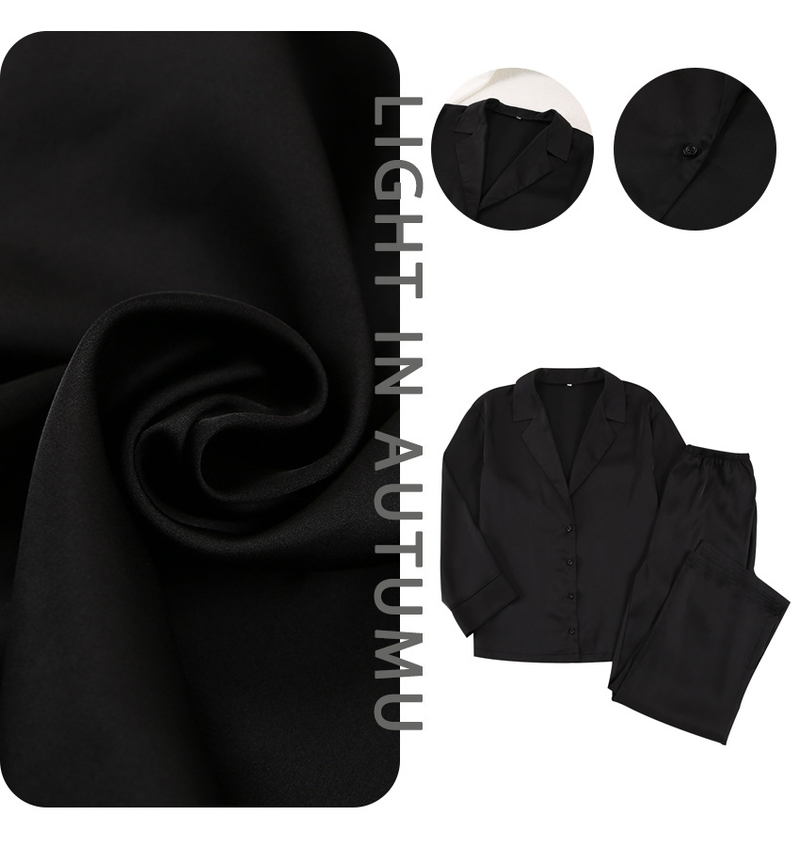 Women's solid color coat pantsuit_voghion.com