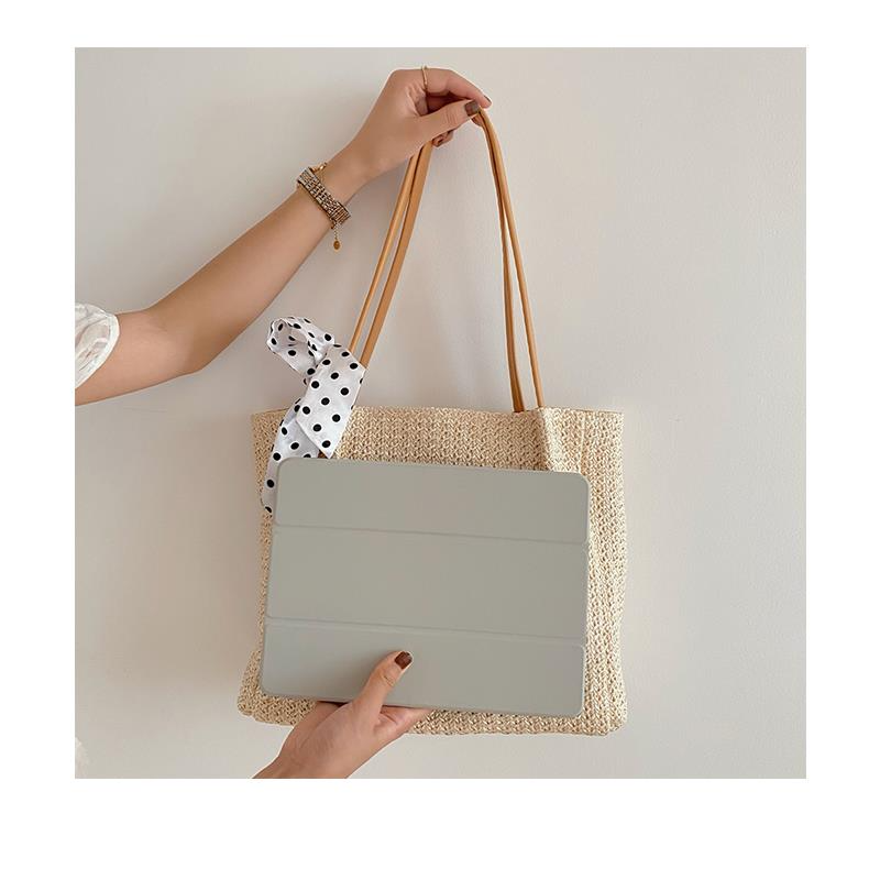Fairy Large Capacity Summer Instagram Grass Weaving Beach Versatile One Shoulder Handheld Holiday Tote Bag Girl_voghion.com
