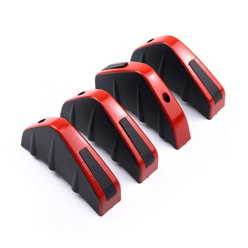 Alerón trasero envolvente pequeño con diseño de fibra de carbono triangular para coche universal, pieza decorativa_voghion.com