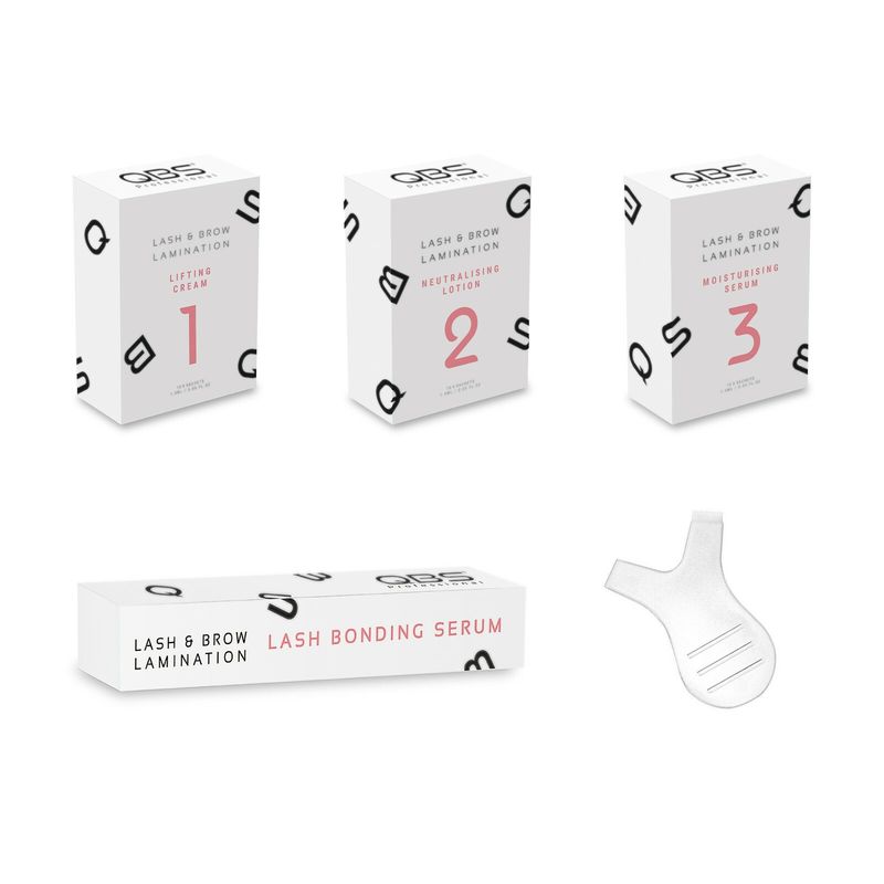 QBS Brow Lamination Kit | Eyebrow & Lash Lifting, Shaping & Tinting UK Made_voghion.com